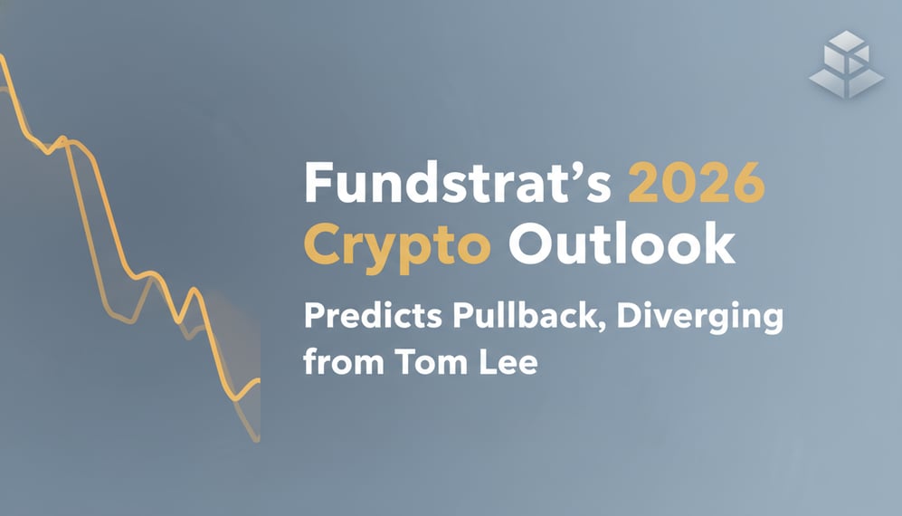 Fundstrat’s 2026 Crypto Outlook Predicts Pullback, Diverging from Tom Lee