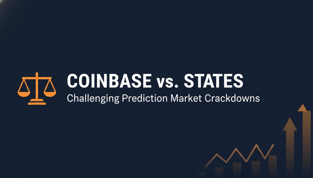 Coinbase Challenges State Crackdowns on Prediction Markets in Illinois, Michigan, and Connecticut
