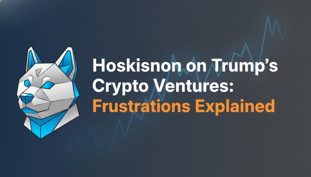 Charles Hoskinson on Trump’s Crypto Ventures: Why They’ve Been Frustrating