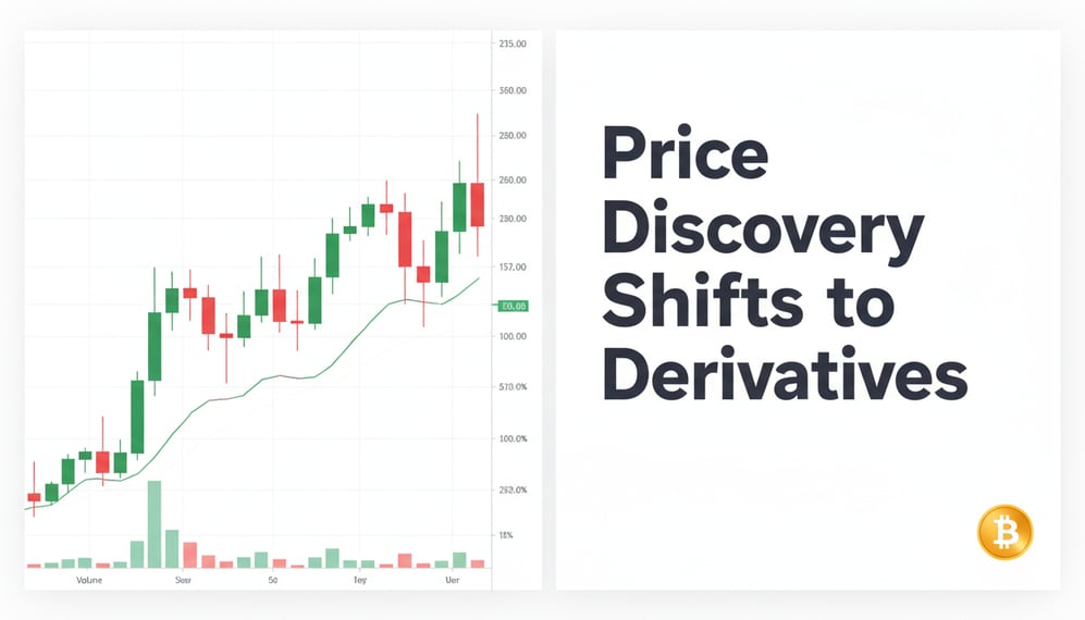 Why Bitcoin Price Discovery Is Moving from Spot to Derivatives Markets