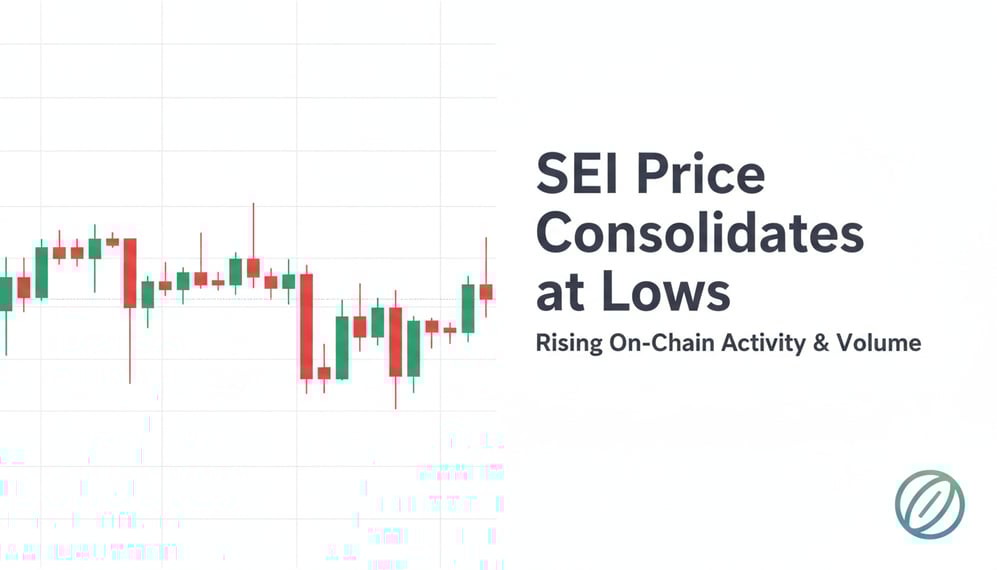 SEI Price Consolidates at Lows Amid Rising On-Chain Activity and Volume