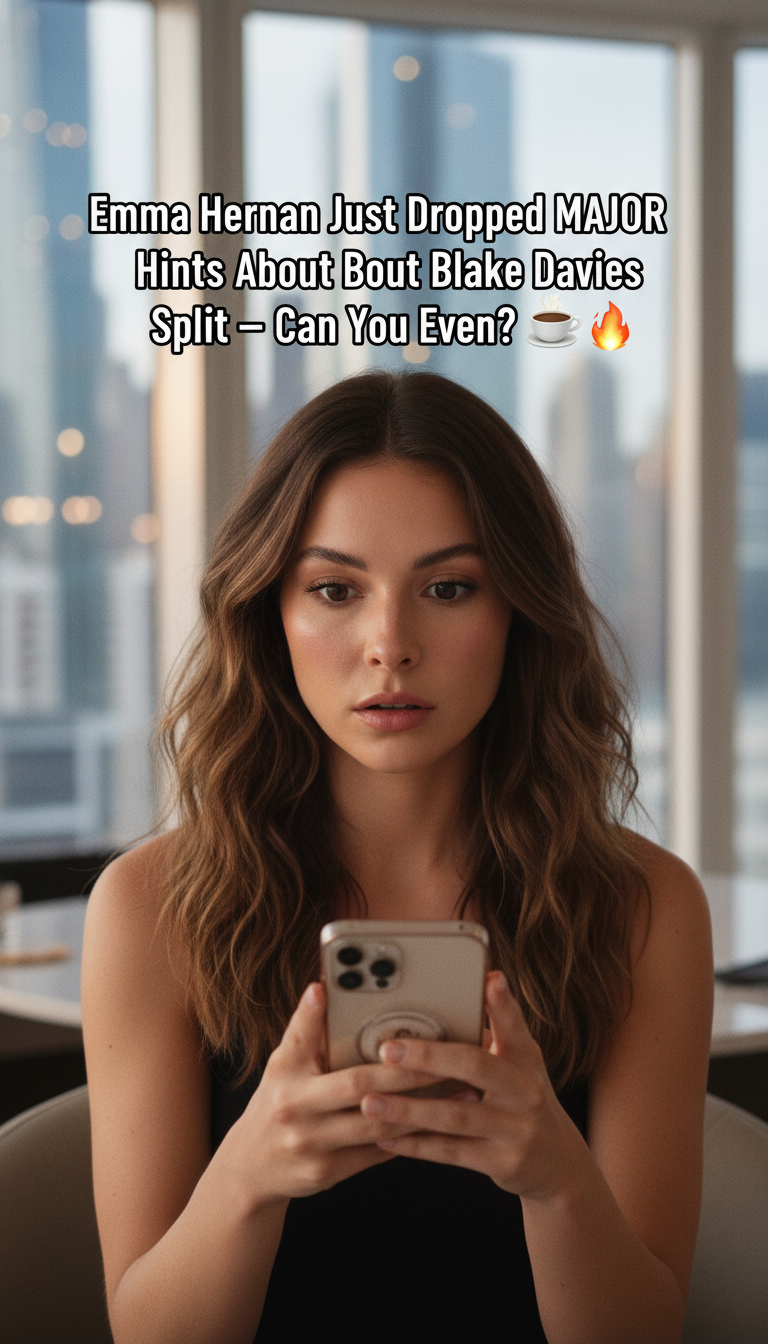 Emma Hernan Just Dropped MAJOR Hints About Blake Davies Split — Can You Even?! ☕🔥