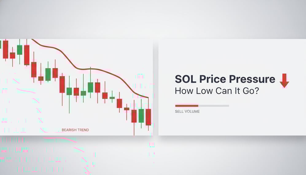 Solana Faces Rising Sell Pressure: How Far Could SOL Prices Fall?