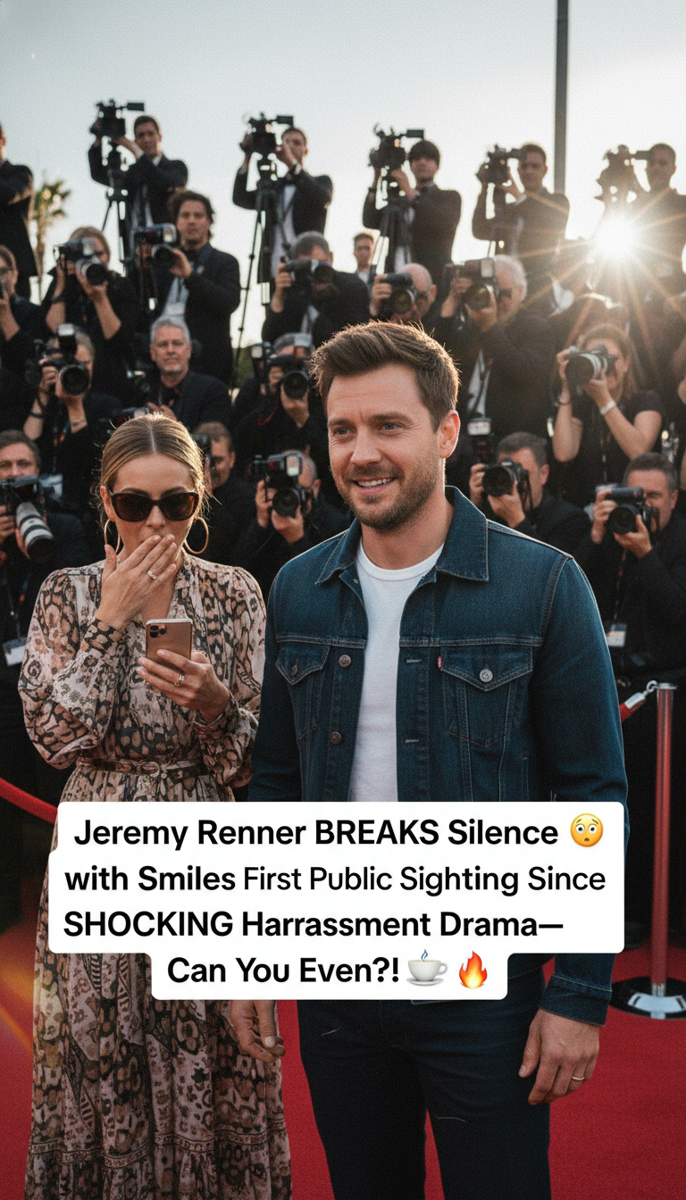 Jeremy Renner BREAKS Silence with Smiles 😳 First Public Sighting Since SHOCKING Harassment Drama—Can You Even?! ☕🔥