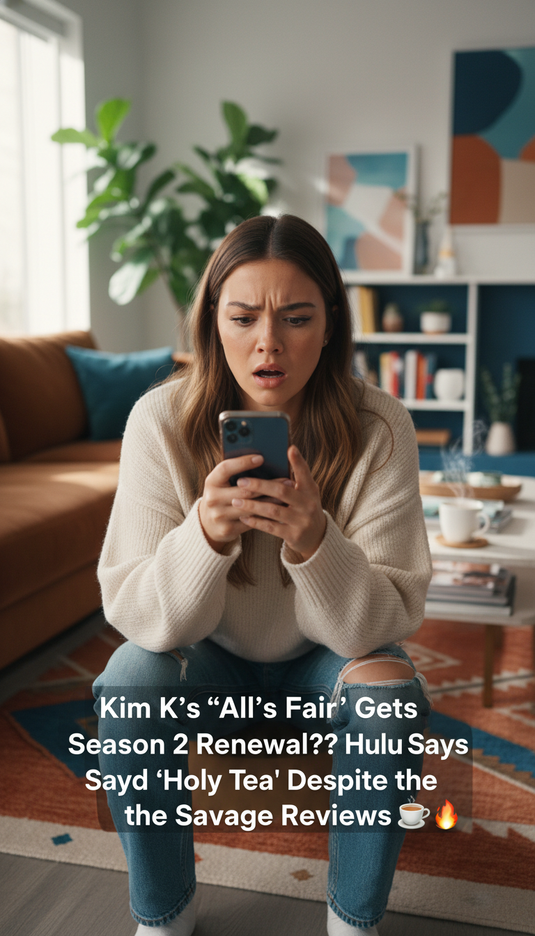 Kim K’s ‘All’s Fair’ Gets Season 2 Renewal?! Hulu Says ‘Hold My Tea’ Despite the Savage Reviews ☕🔥