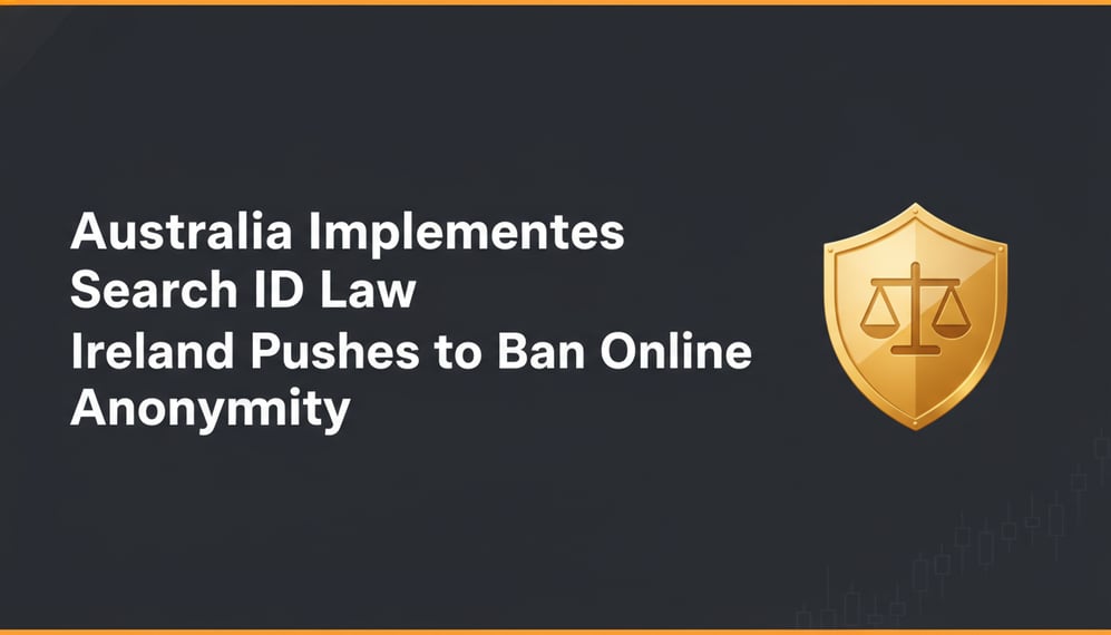 Australia Implements Search ID Law as Ireland Pushes to Ban Online Anonymity