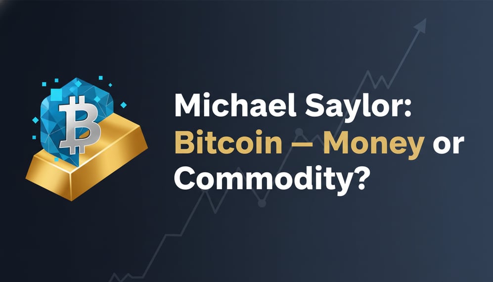 How Does Michael Saylor Define Bitcoin: Money or Commodity?