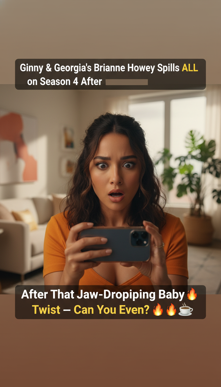 Ginny & Georgia’s Brianne Howey Spills ALL on Season 4 After That Jaw-Dropping Baby Twist — Can You Even?! ☕🔥
