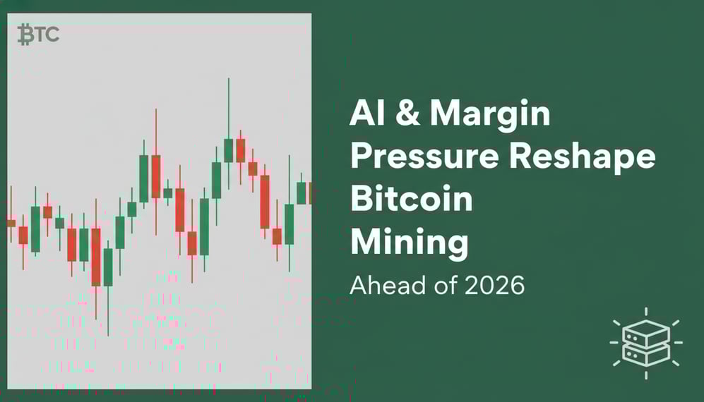 How AI and Margin Pressure Are Reshaping Bitcoin Mining Ahead of 2026