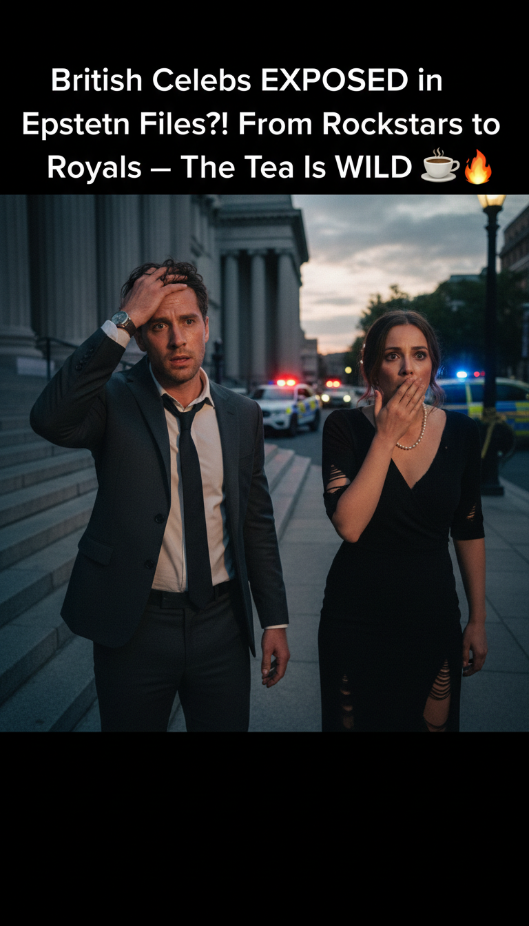 British Celebs EXPOSED in Epstein Files?! From Rockstars to Royals — The Tea Is WILD ☕🔥
