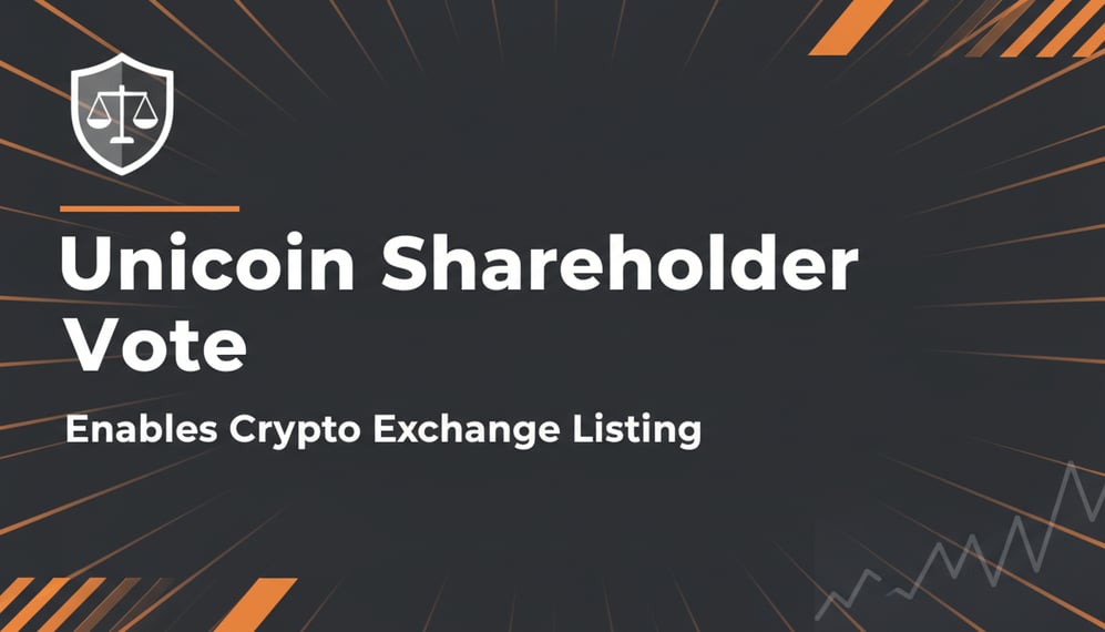 How Unicoin’s Shareholder Vote Enables Its Crypto Exchange Listing