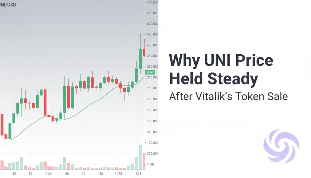 Why UNI Price Held Steady After Vitalik Buterin’s Uniswap Token Sale