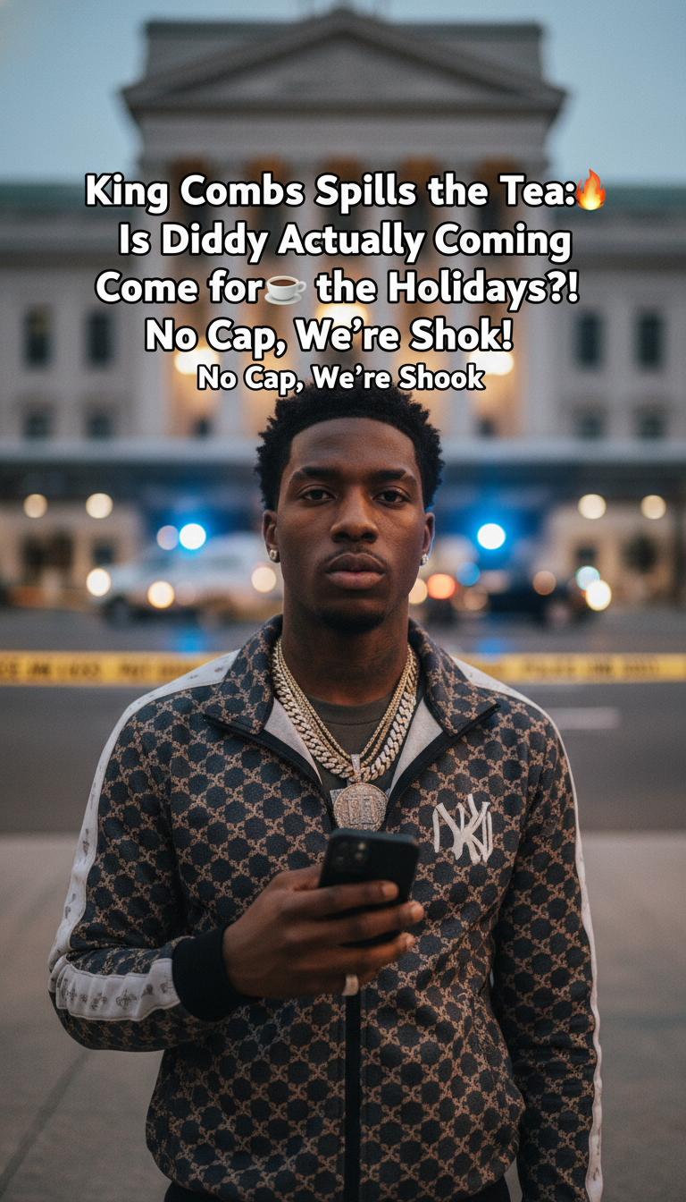 King Combs Spills the Tea ☕🔥: Is Diddy Actually Coming Home for the Holidays?! No Cap, We’re Shook!