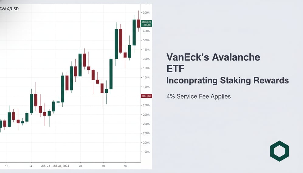 How Will VanEck’s Avalanche ETF Incorporate Staking Rewards for AVAX Investors?