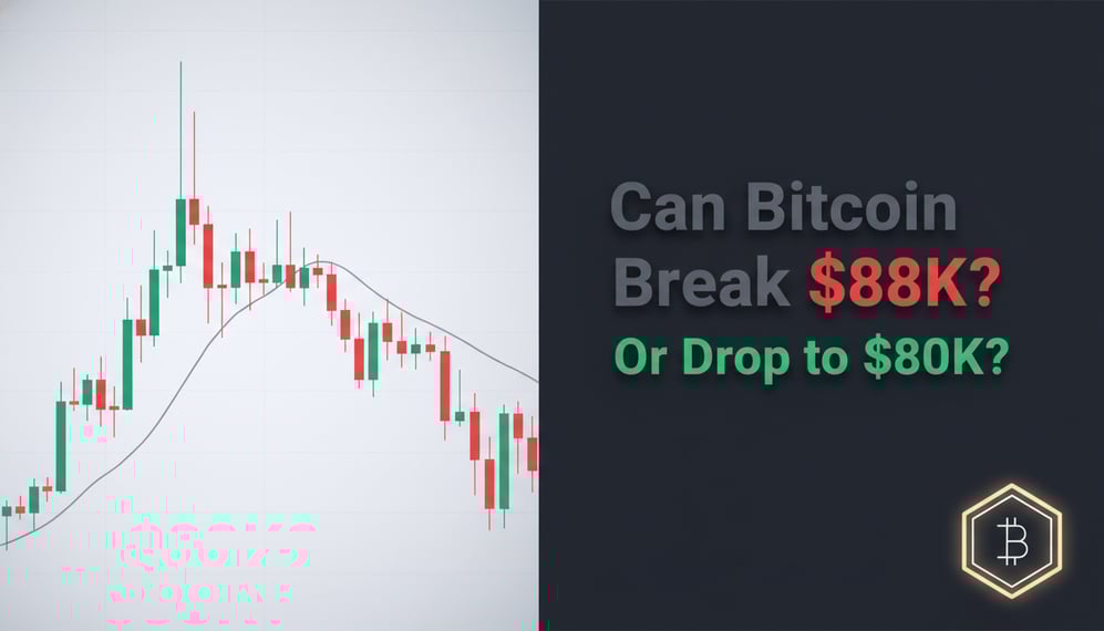 Can Bitcoin Break $88K Resistance or Is a Drop to $80K Likely?