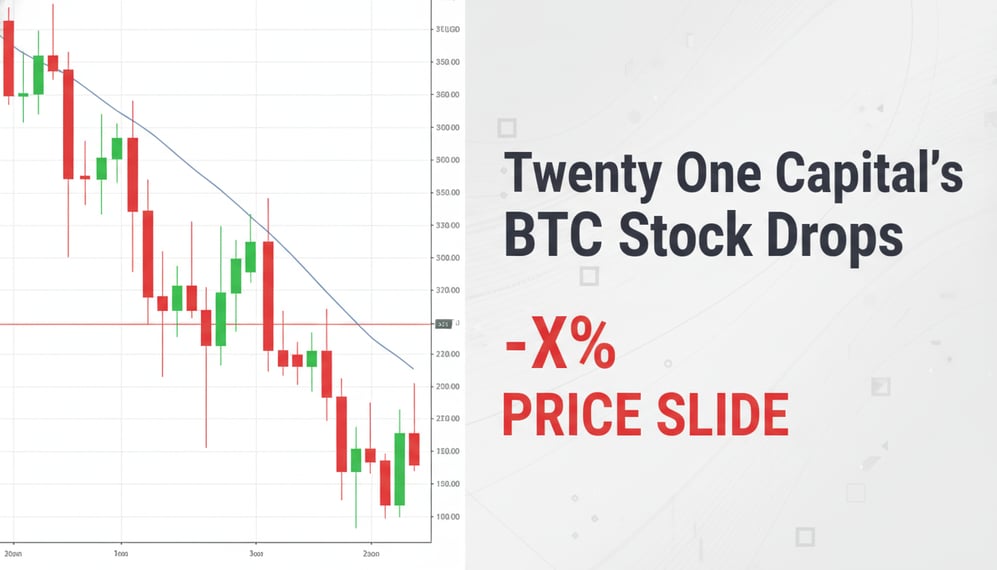 Why Did Twenty One Capital’s BTC-Backed Stock Slide on Its NYSE Debut?