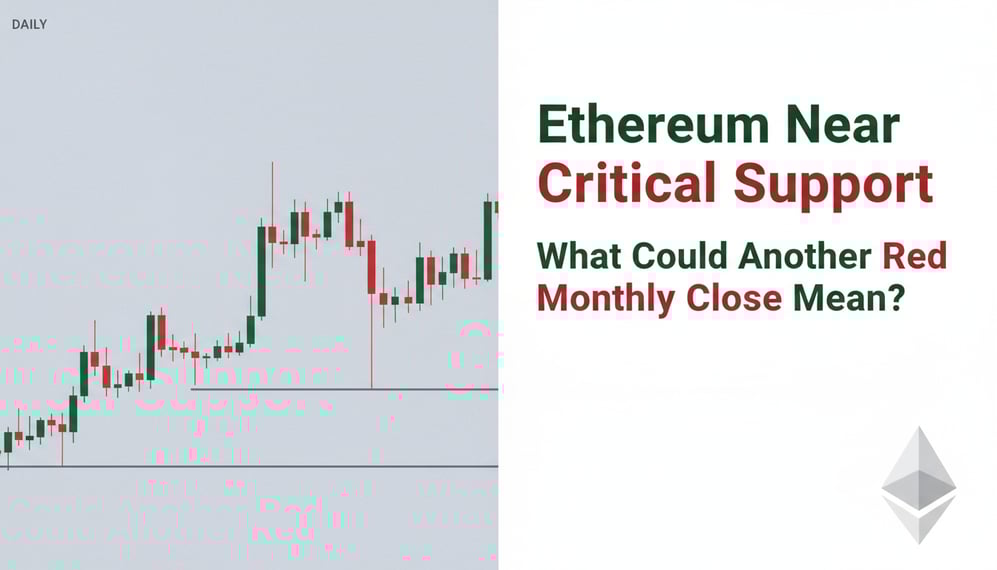 Ethereum Near Critical Support: What Could Another Red Monthly Close Mean?