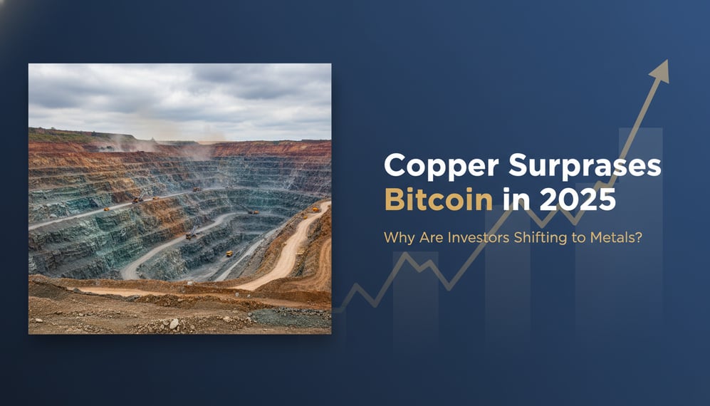 Copper Surpasses Bitcoin in 2025: Why Are Investors Shifting to Metals?