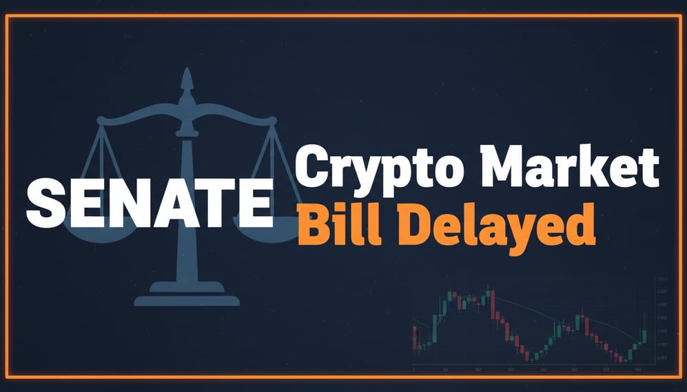 Senate Delays Crypto Market Structure Bill, Postponing Regulatory Clarity
