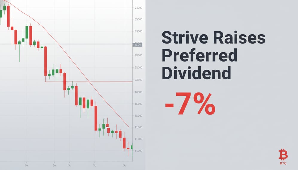 Why Is Strive Raising Its Preferred Dividend Amid Bitcoin Treasury Stock Declines?