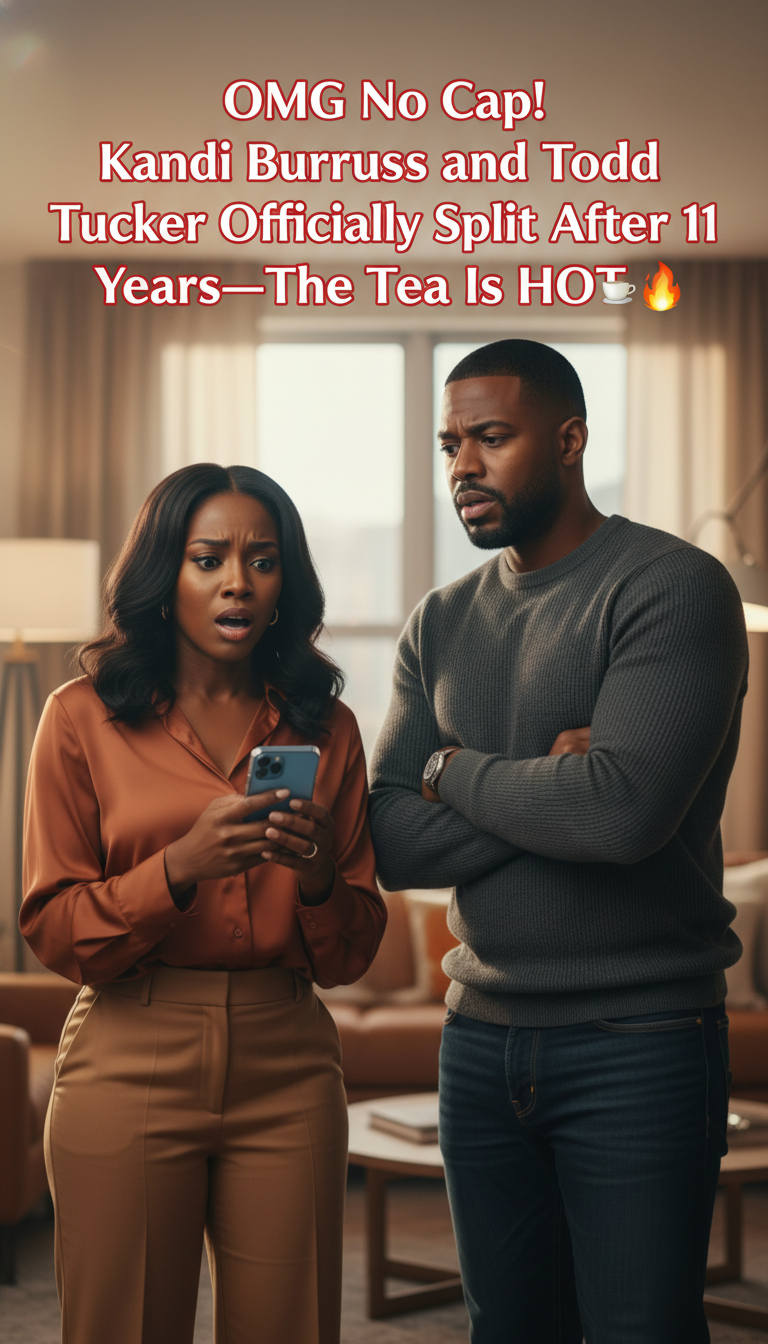 OMG No Cap! Kandi Burruss and Todd Tucker Officially Split After 11 Years—The Tea Is HOT ☕🔥