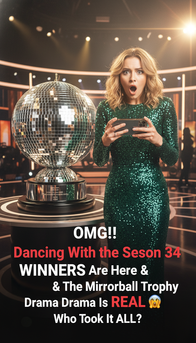 OMG!! Dancing With the Stars Season 34 WINNERS Are Here & The Mirrorball Trophy Drama Is REAL 😱🔥 Who Took It ALL?!