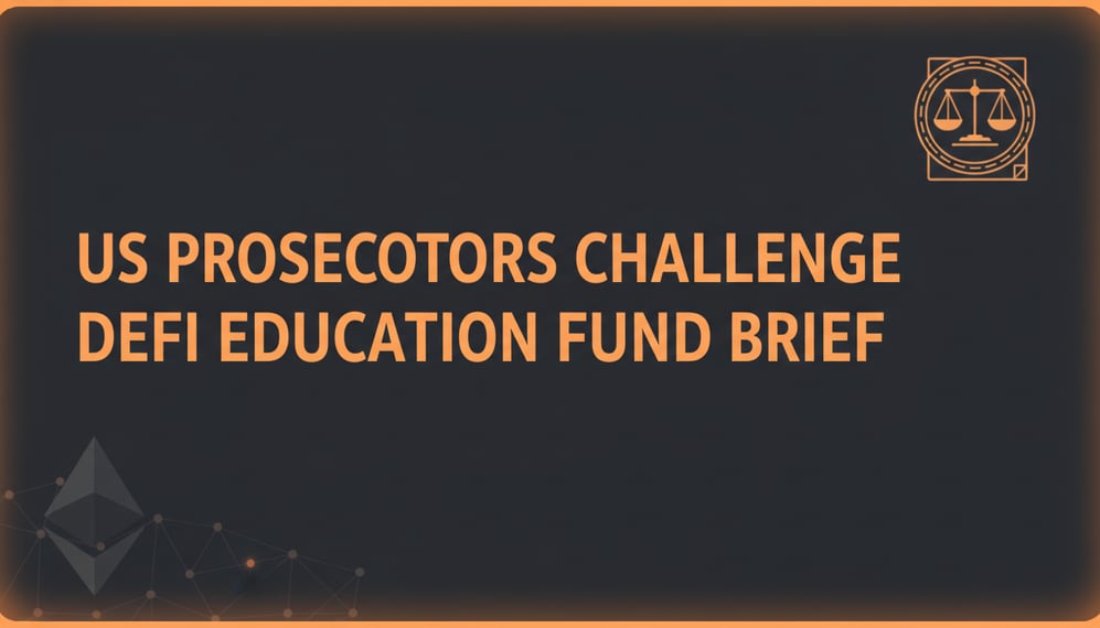 US Prosecutors Challenge Defi Education Fund Brief in Ethereum MEV Retrial Case