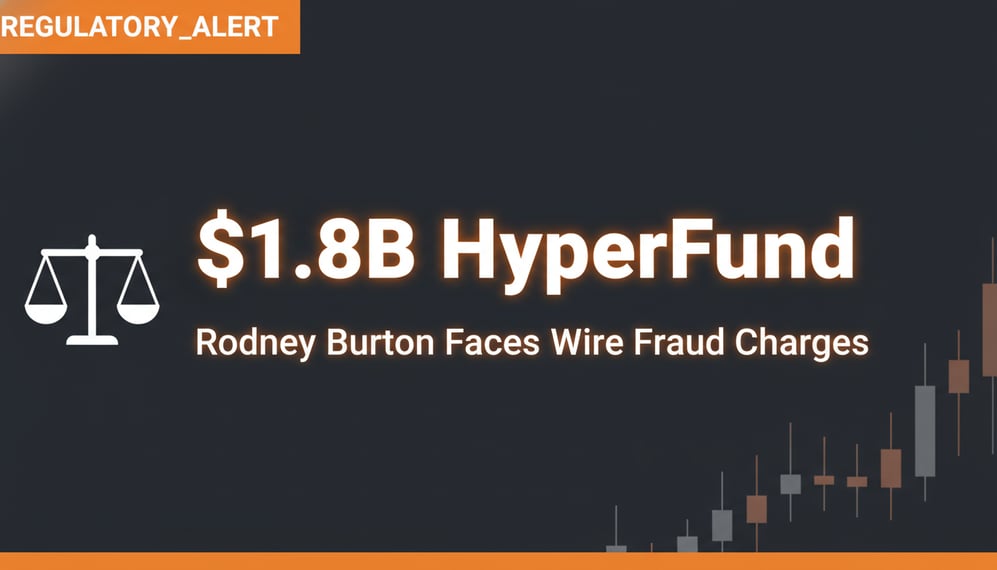 Crypto Promoter Rodney Burton Faces New Wire Fraud Charges in $1.8B HyperFund Case