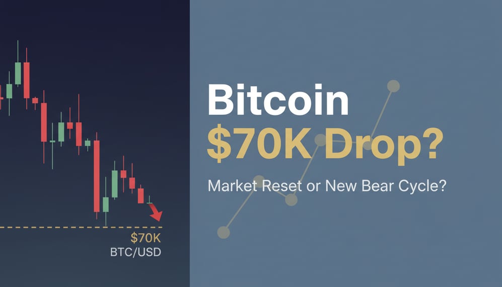 Will a Bitcoin Drop to $70K Signal a Market Reset or a New Bear Cycle?