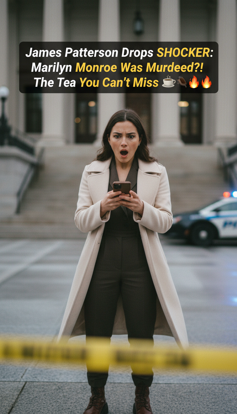 James Patterson Drops SHOCKER: Marilyn Monroe Was Murdered?! The Tea You Can’t Miss ☕🔥