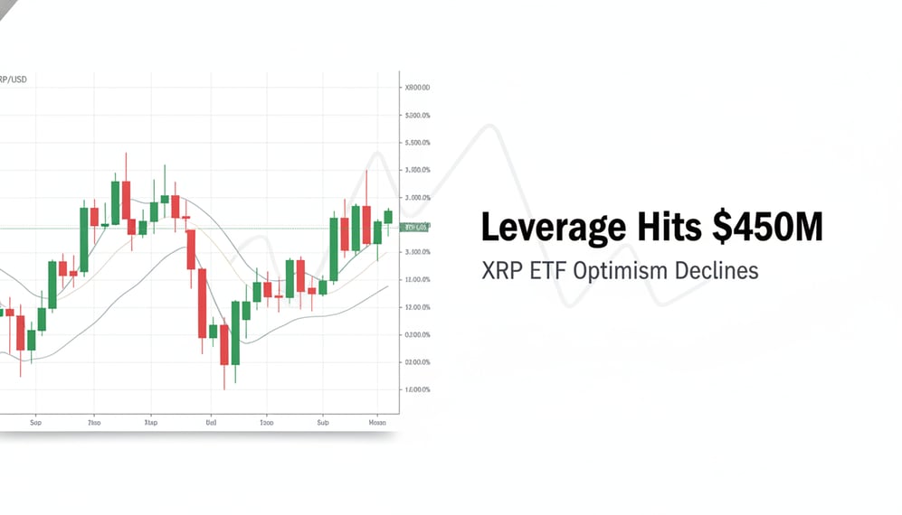 XRP ETF Optimism Declines as Leverage Reaches $450 Million