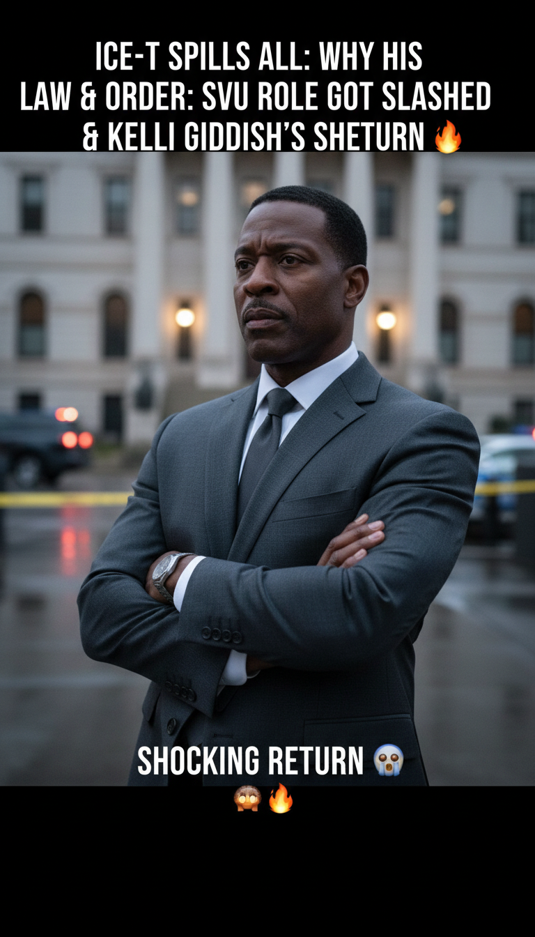 Ice-T Spills ALL: Why His Law & Order: SVU Role Got Slashed & Kelli Giddish’s Shocking Return 🤯☕🔥