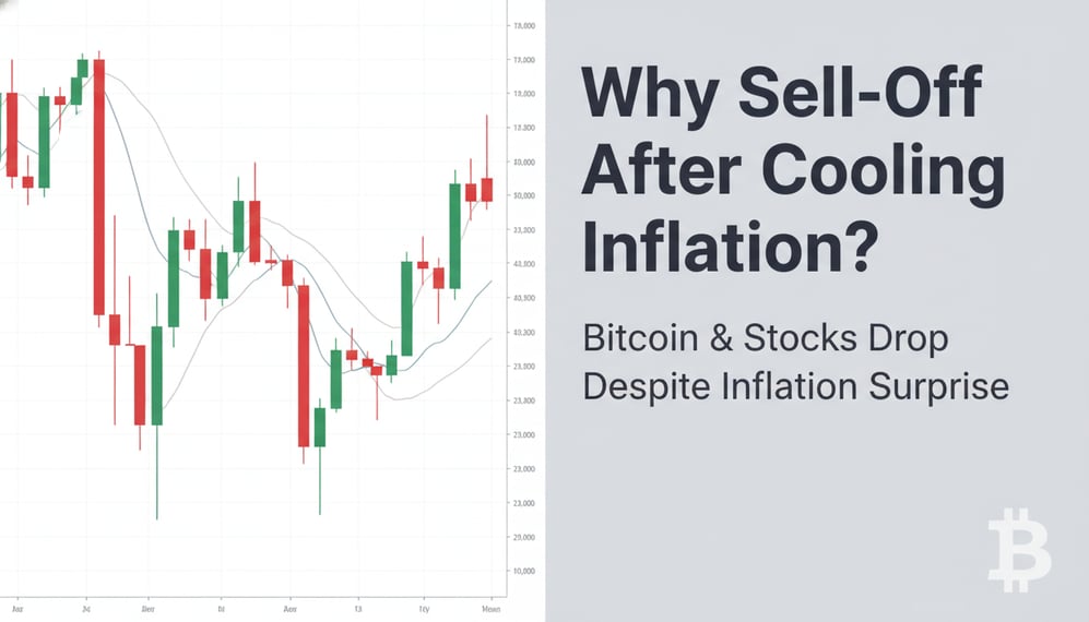 Why Did Bitcoin and Stocks Sell Off After US Inflation Cooled?