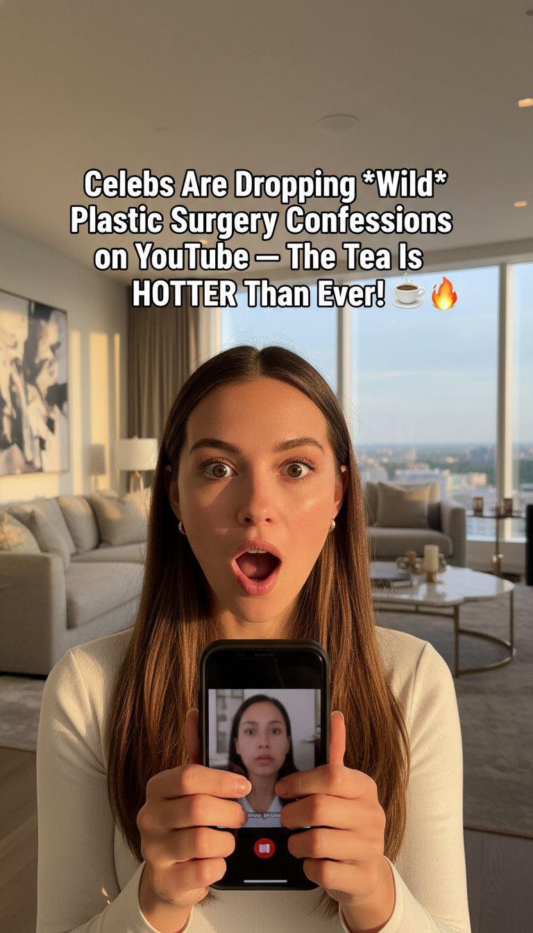 Celebs Are Dropping *Wild* Plastic Surgery Confessions on YouTube — The Tea Is HOTTER Than Ever! ☕🔥
