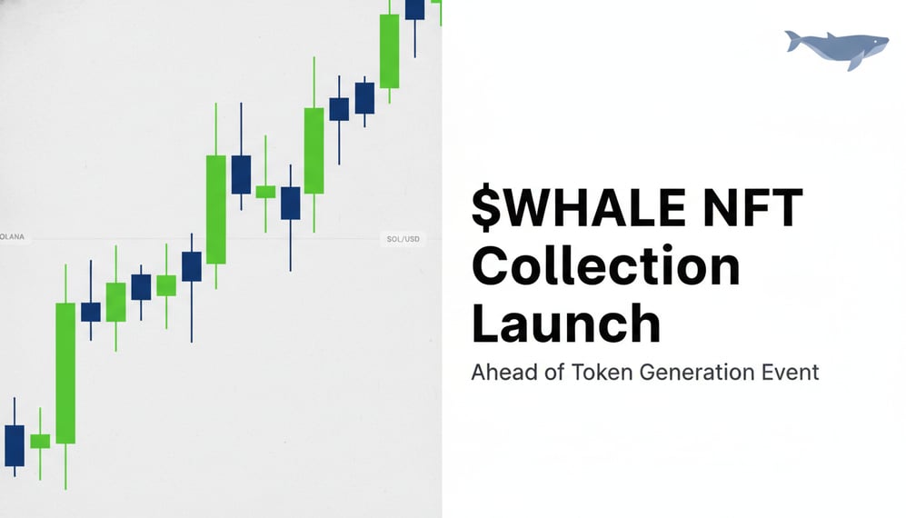 Whale.io Launches $WHALE NFT Collection on Solana Ahead of Token Generation Event