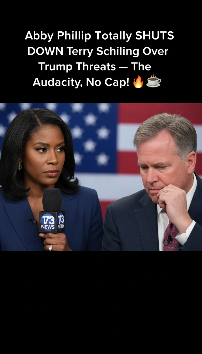 Abby Phillip Totally SHUTS DOWN Terry Schilling Over Trump Threats — The Audacity, No Cap! ☕🔥