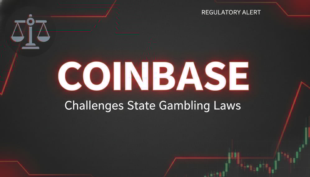 Coinbase Challenges State Gambling Laws in Lawsuits Over Prediction Markets