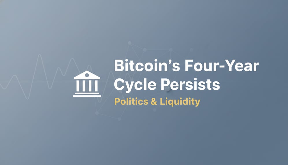 Bitcoin’s Four-Year Cycle Persists but Now Influenced by Politics and Liquidity