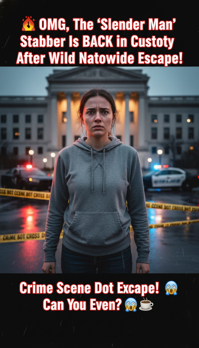 🚨 OMG, The ‘Slender Man’ Stabber Is BACK in Custody After Wild Nationwide Escape! Can You Even?! 😱☕