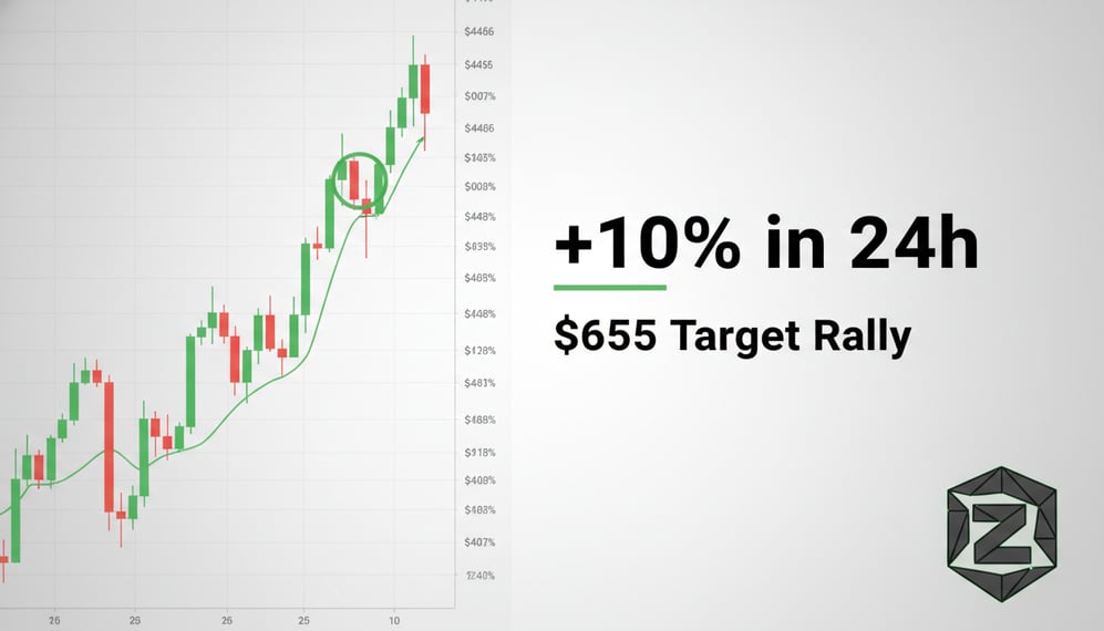 Zcash Whales Accumulate Amid Rally to $655 Target—Will Timing Align?