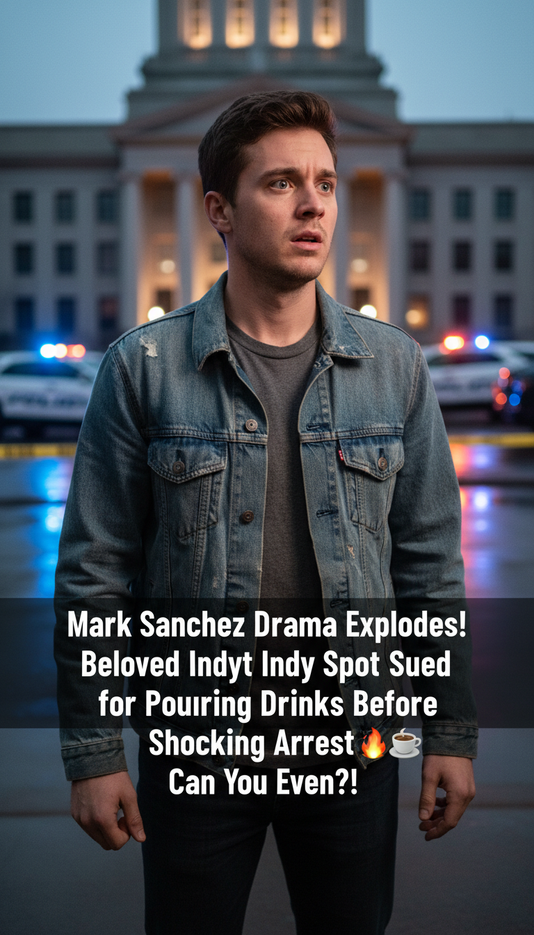 Mark Sanchez Drama Explodes! Beloved Indy Spot Sued for Pouring Drinks Before Shocking Arrest ☕🔥 Can You Even?!
