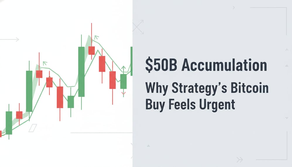 Why Strategy’s $50B Bitcoin Accumulation Feels Increasingly Urgent