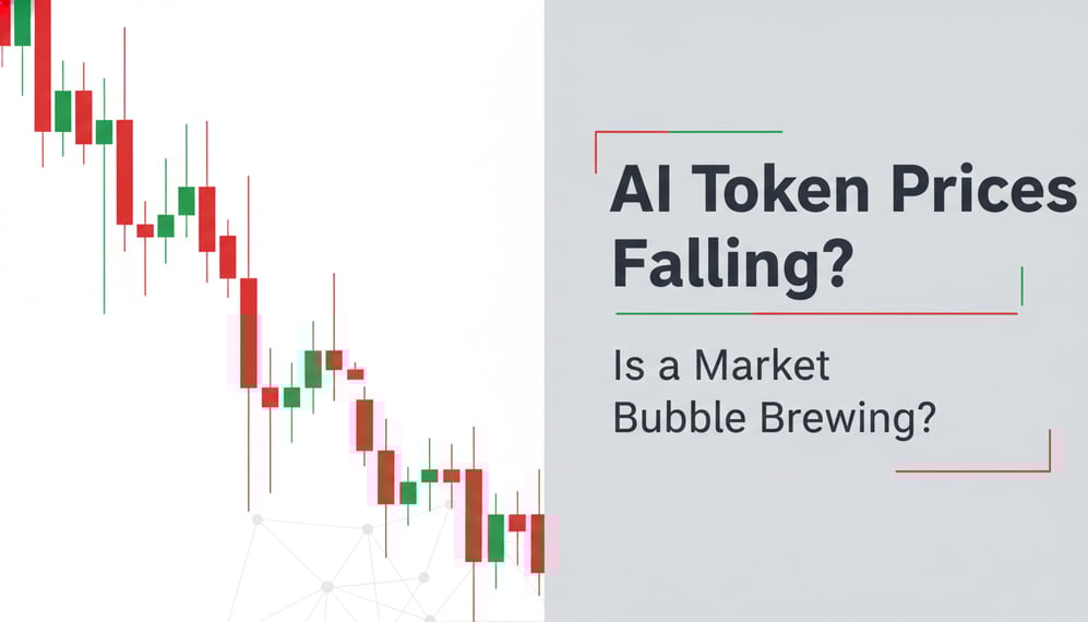 Are AI Token Price Declines Signaling a Market Bubble?
