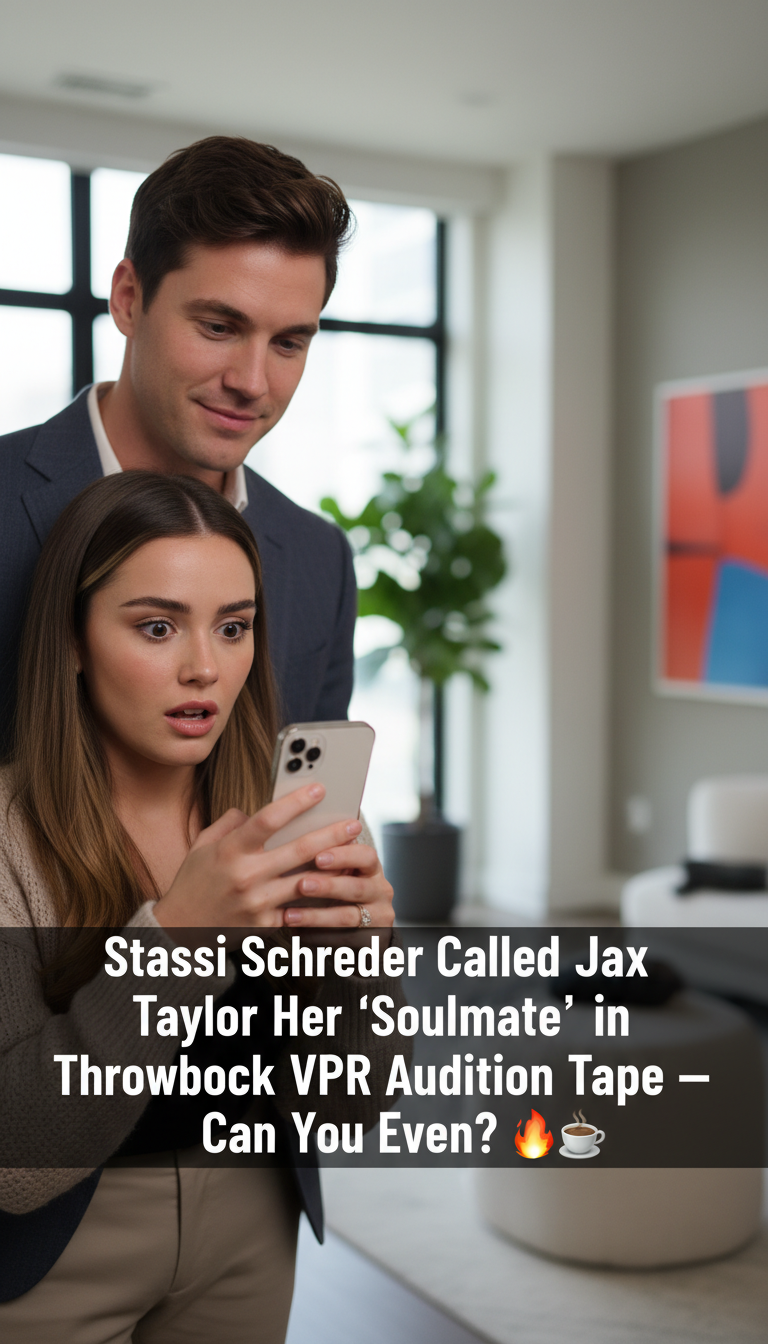 Stassi Schroeder Called Jax Taylor Her ‘Soulmate’ in Throwback VPR Audition Tape — Can You Even?! ☕🔥
