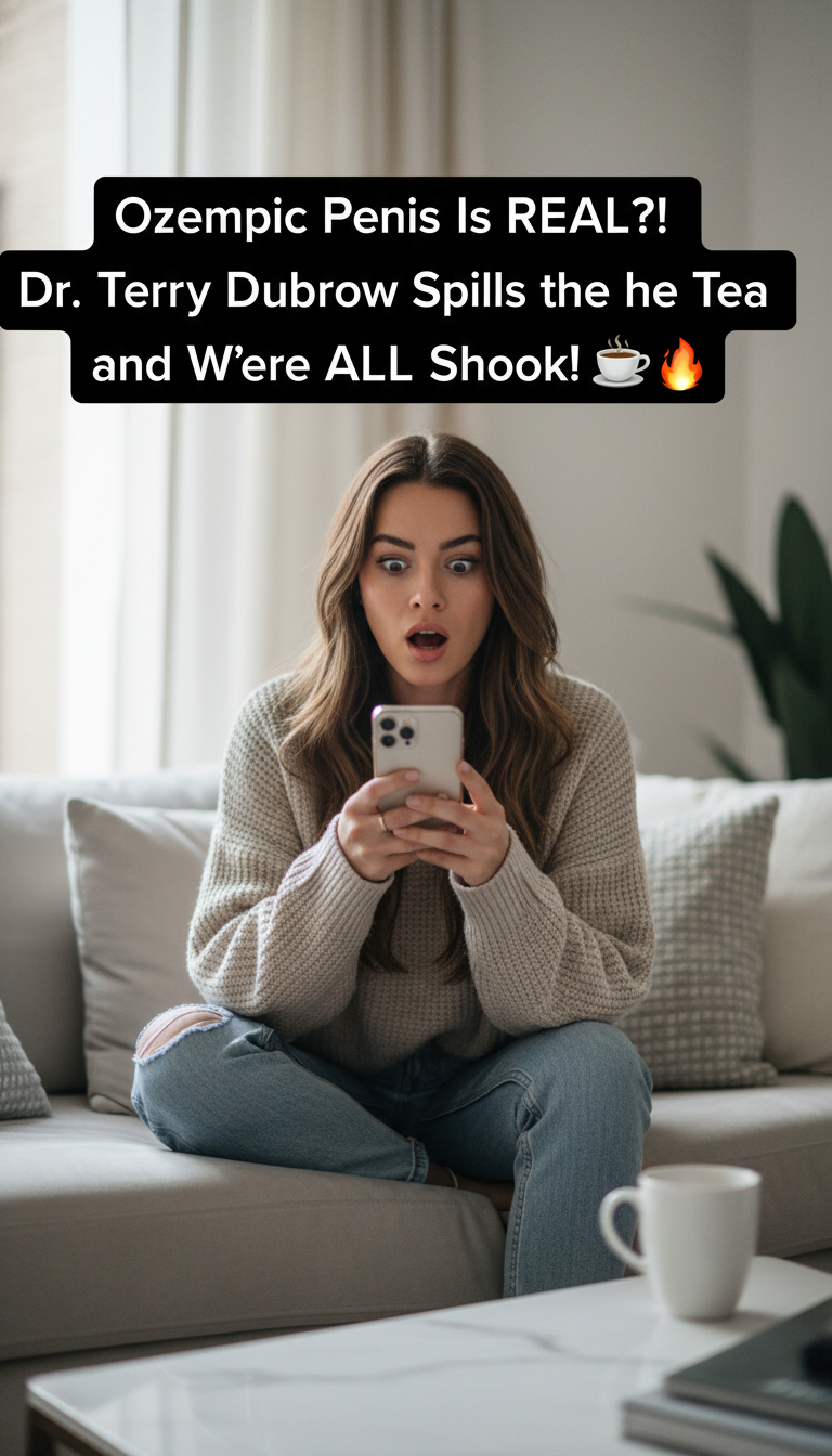 Ozempic Penis Is REAL?! Dr. Terry Dubrow Spills the Tea and We're ALL Shook! ☕🔥
