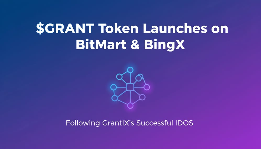 $GRANT Token Launches on BitMart and BingX After GrantiX’s Successful IDOs