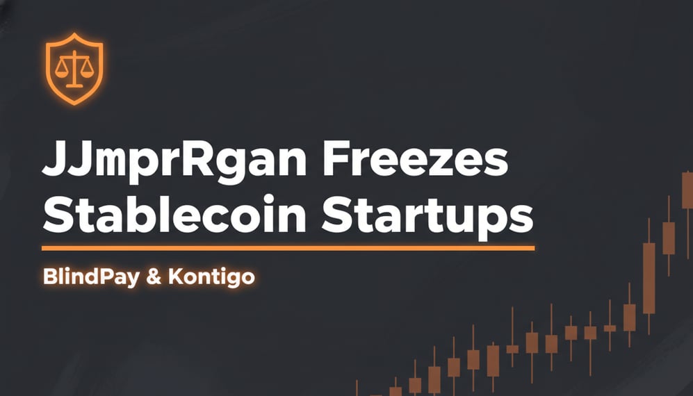 Why Did JPMorgan Freeze Accounts of Stablecoin Startups BlindPay and Kontigo?
