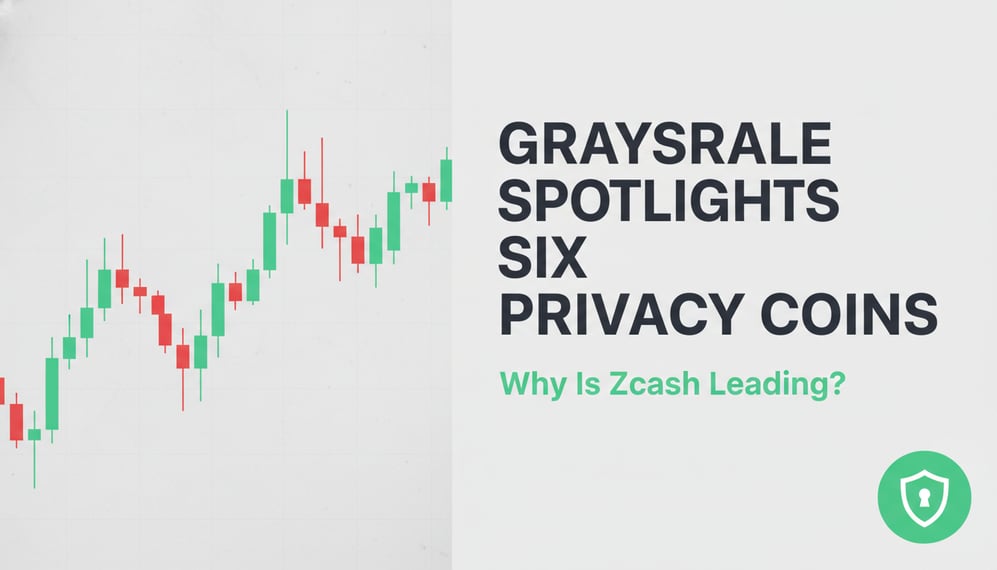 Grayscale Spotlights Six Privacy Coins: Why Is Zcash Leading?