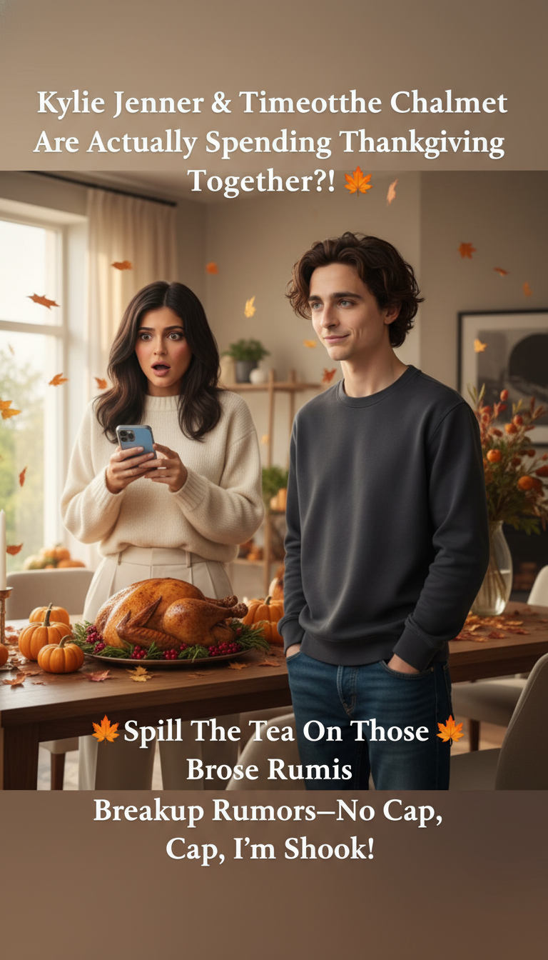Kylie Jenner & Timothée Chalamet Are Actually Spending Thanksgiving Together?! 🍂🦃 Spill The Tea On Those Breakup Rumors—No Cap, I’m Shook!