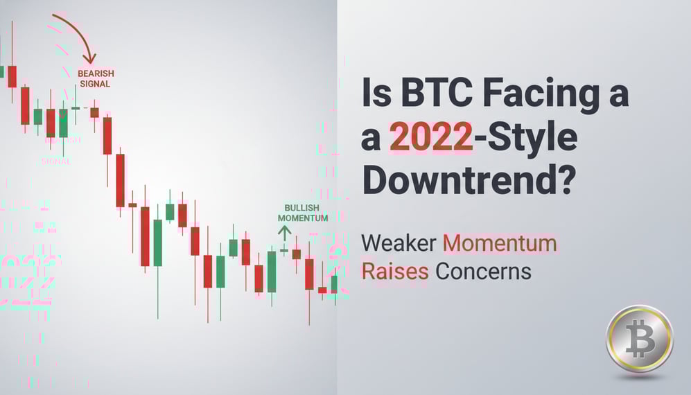 Is Bitcoin Facing a 2022-Style Downtrend? Weaker Momentum Raises Concerns